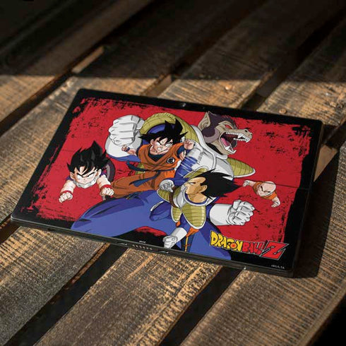 Dragon Ball Z Goku Vs Vegeta Surface Pro 7 Skin