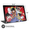 Dragon Ball Z Goku Vs Vegeta Universal Laptop 13in (10.6 x 7.6in) Skin