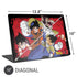 Dragon Ball Z Goku Vs Vegeta Universal Laptop 17in (13.8 x 10in) Skin