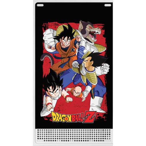 Dragon Ball Z Goku Vs Vegeta Xbox Series S Console Skin