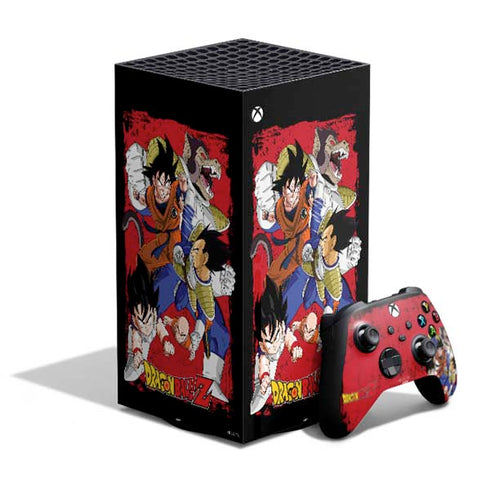 Dragon Ball Z Goku Vs Vegeta XBox Series X Digital Edition Bundle Skin