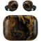 Gold and Black Marble Amazon Echo Buds Skin