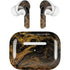 Gold and Black Marble AirPods Skins