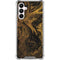 Gold and Black Marble Galaxy A16 5G Clear Case