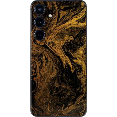 Gold and Black Marble Galaxy A16 5G Skin