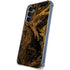 Gold and Black Marble Galaxy A35 5G Clear Case
