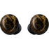 Gold and Black Marble Galaxy Buds Skin