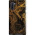 Gold and Black Marble Galaxy Cases