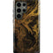 Gold and Black Marble Galaxy S23 Ultra Pro Case