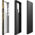 Gold and Black Marble Galaxy S23 Ultra Pro Case