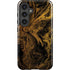 Gold and Black Marble Galaxy S25 Impact Case