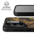 Gold and Black Marble Galaxy S24 Kickstand Case
