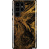 Gold and Black Marble Galaxy S25 Ultra Impact Case