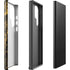 Gold and Black Marble Galaxy S25 Ultra Impact Case