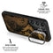 Gold and Black Marble Galaxy S24 Ultra Kickstand Case