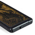 Gold and Black Marble Galaxy S24 Ultra Waterproof Case