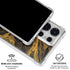 Gold and Black Marble Galaxy S25 Ultra Clear Case