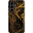 Gold and Black Marble Galaxy S26 Impact Case