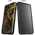 Gold and Black Marble Galaxy S26 Impact Case