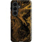 Gold and Black Marble Galaxy S26 Plus Impact Case