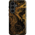 Gold and Black Marble Galaxy S26 Plus Impact Case