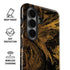 Gold and Black Marble Galaxy S26 Plus Impact Case