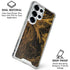 Gold and Black Marble Galaxy S26 Ultra Clear Case