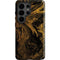 Gold and Black Marble Galaxy S26 Ultra Impact Case