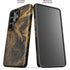 Gold and Black Marble Galaxy S26 Ultra Impact Case