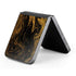Gold and Black Marble Galaxy Z Flip6 Skin