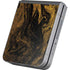 Gold and Black Marble Galaxy Z Flip6 Skin