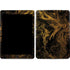 Gold and Black Marble iPad Skins