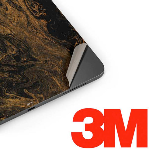 Gold and Black Marble Apple iPad Pro Skin