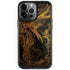 Gold and Black Marble iPhone Cases