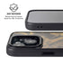 Gold and Black Marble iPhone 14 Kickstand Case