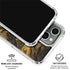Gold and Black Marble iPhone 16 Pro Clear Case