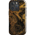 Gold and Black Marble iPhone 16 Pro Max Magsafe Impact Case