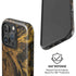 Gold and Black Marble iPhone 16 Pro Max Magsafe Impact Case