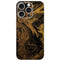 Gold and Black Marble iPhone 16 Pro Skin