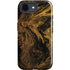 Gold and Black Marble iPhone 16e Impact Case