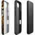 Gold and Black Marble iPhone 16e Impact Case