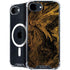 Gold and Black Marble iPhone 16e MagSafe Case