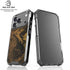 Gold and Black Marble iPhone 18 Pro Clear Case