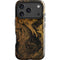 Gold and Black Marble iPhone 18 Pro Impact Case