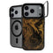 Gold and Black Marble iPhone 18 Pro Kickstand Case