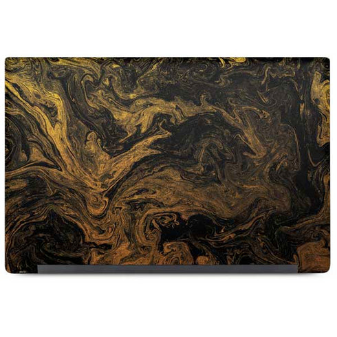 Gold and Black Marble Dell Latitude Skin
