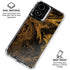 Gold and Black Marble Moto G Power 5G (2024) Clear Case