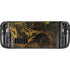 Gold and Black Marble Steam Deck Handheld Gaming Computer OLED Skin