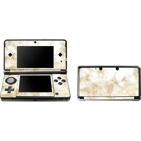 Gold and White Marble Nintendo Skins