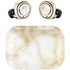Gold and White Marble Amazon Echo Buds Skin